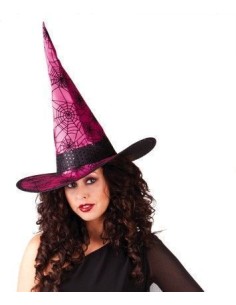 Cappello da strega webby - di alta qualità, ideale per carnevale, feste a tema ed eventi speciali